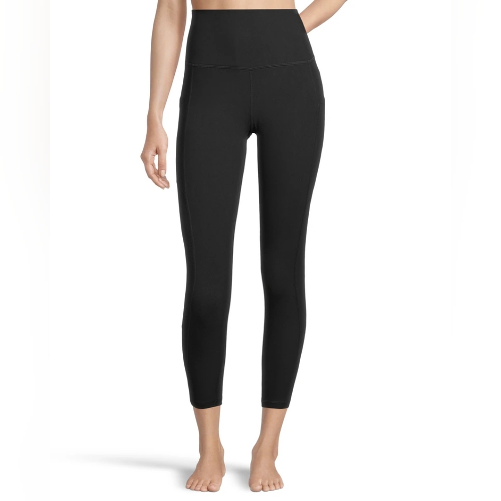 Women's Live-In Comfort High Rise Crop Leggings - SHAMBHALA